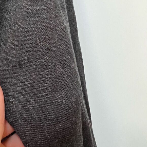 Bilancioni Zip Up Sweater Jacket Silk Wool Blend Dark Charcoal Gray size 52 - Picture 10 of 13